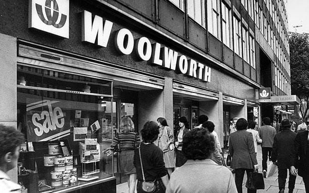 The history of Woolworths